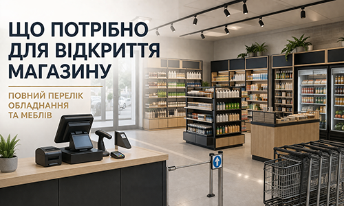 Що потрібно для відкриття магазину: обладнання та меблі | FLEX PRIDE