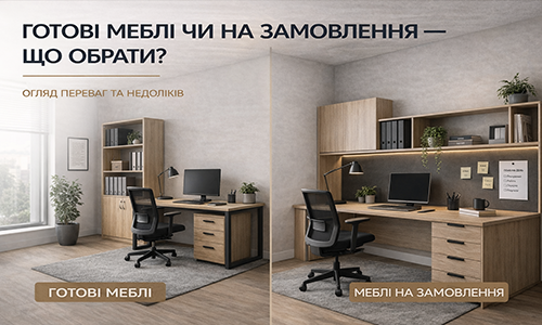 Готові меблі чи на замовлення: що обрати для бізнесу | FLEX PRIDE