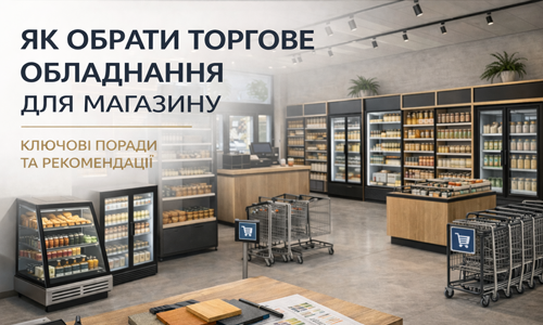 Як обрати торгове обладнання для магазину — гайд від виробника | FLEX PRIDE