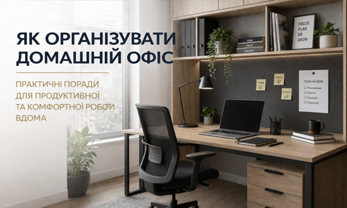 Як організувати домашній офіс: меблі та облаштування | FLEX PRIDE
