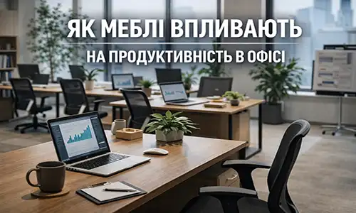 Як меблі впливають на продуктивність в офісі — дослідження | FLEX PRIDE