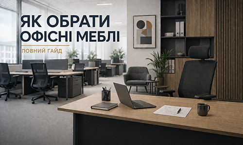 Як обрати офісні меблі: повний гайд від виробника | FLEX PRIDE