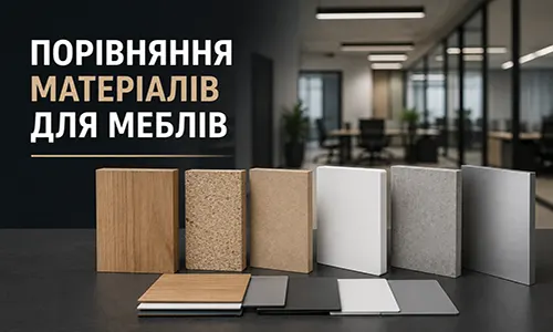 Порівняння матеріалів для меблів — ЛДСП, МДФ, масив, метал, скло від FLEX PRIDE