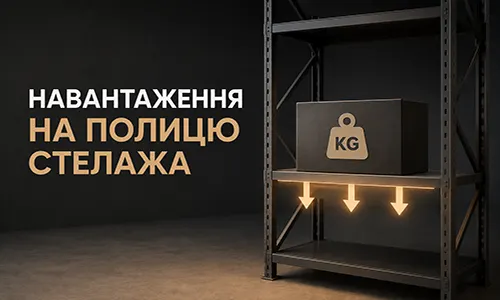 Навантаження на полицю стелажа — таблиця ЛДСП 18 і 22 мм за прольотами