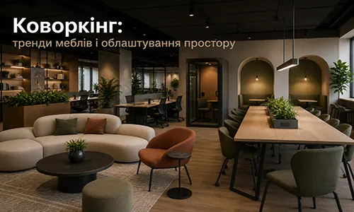 Коворкінг: тренди меблів і облаштування — рішення FLEX PRIDE