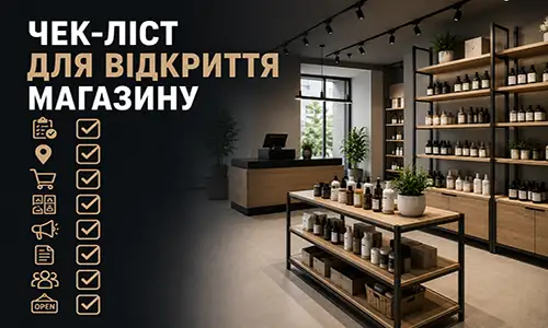 Чек-ліст для відкриття магазину — 7 етапів від планування до відкриття